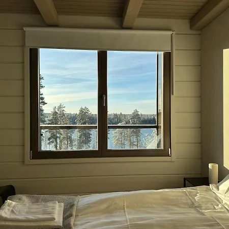 Naava Chalet 302 - Cozy Apartment With Lake View And Sauna Daire *