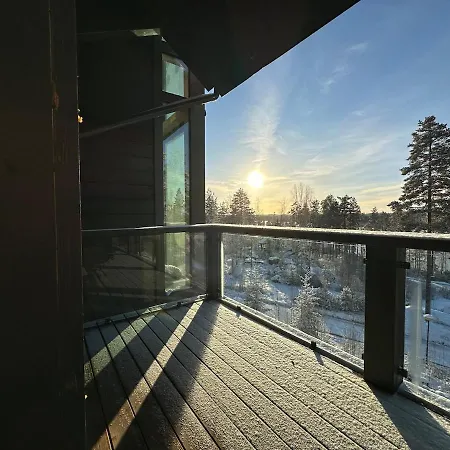 Naava Chalet 302 - Cozy Apartment With Lake View And Sauna Daire *