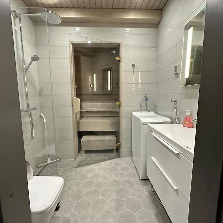 Naava Chalet 302 - Cozy Apartment With Lake View And Sauna Daire
