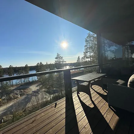 Daire Naava Chalet 302 - Cozy Apartment With Lake View And Sauna